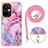 Custodia Silicone Gel Morbida Fantasia Modello Cover con Cinghia Cordino Mano Y07B per OnePlus Nord CE 3 5G