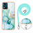 Custodia Silicone Gel Morbida Fantasia Modello Cover con Cinghia Cordino Mano YB1 per Motorola Moto E13