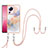 Custodia Silicone Gel Morbida Fantasia Modello Cover con Cinghia Cordino Mano YB3 per Xiaomi Mi 12 Lite NE 5G