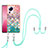 Custodia Silicone Gel Morbida Fantasia Modello Cover con Cinghia Cordino Mano YB3 per Xiaomi Mi 13 Lite 5G