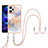Custodia Silicone Gel Morbida Fantasia Modello Cover con Cinghia Cordino Mano YB3 per Xiaomi Redmi Note 12 Explorer