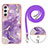 Custodia Silicone Gel Morbida Fantasia Modello Cover con Cinghia Cordino Mano YB5 per Samsung Galaxy A25 5G