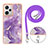 Custodia Silicone Gel Morbida Fantasia Modello Cover con Cinghia Cordino Mano YB5 per Xiaomi Redmi Note 12 Explorer