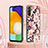 Custodia Silicone Gel Morbida Fantasia Modello Cover con Cinghia Cordino Mano YB6 per Samsung Galaxy Quantum4 5G