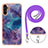 Custodia Silicone Gel Morbida Fantasia Modello Cover con Cinghia Cordino Mano YB7 per Samsung Galaxy A04s