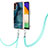 Custodia Silicone Gel Morbida Fantasia Modello Cover con Cinghia Cordino Mano YB7 per Samsung Galaxy A13 5G