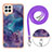 Custodia Silicone Gel Morbida Fantasia Modello Cover con Cinghia Cordino Mano YB7 per Samsung Galaxy A22 4G