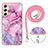 Custodia Silicone Gel Morbida Fantasia Modello Cover con Cinghia Cordino Mano YB7 per Samsung Galaxy A25 5G