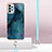 Custodia Silicone Gel Morbida Fantasia Modello Cover con Cinghia Cordino Mano YB7 per Samsung Galaxy A72 4G