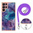 Custodia Silicone Gel Morbida Fantasia Modello Cover con Cinghia Cordino Mano YB7 per Samsung Galaxy S24 Ultra 5G