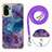 Custodia Silicone Gel Morbida Fantasia Modello Cover con Cinghia Cordino Mano YB7 per Xiaomi Poco M5S