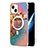 Custodia Silicone Gel Morbida Fantasia Modello Cover con Mag-Safe Magnetic per Apple iPhone 15