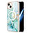 Custodia Silicone Gel Morbida Fantasia Modello Cover con Mag-Safe Magnetic per Apple iPhone 15