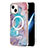 Custodia Silicone Gel Morbida Fantasia Modello Cover con Mag-Safe Magnetic per Apple iPhone 15