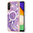 Custodia Silicone Gel Morbida Fantasia Modello Cover con Mag-Safe Magnetic per Samsung Galaxy Quantum4 5G