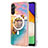 Custodia Silicone Gel Morbida Fantasia Modello Cover con Mag-Safe Magnetic per Samsung Galaxy Quantum4 5G Multicolore