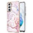 Custodia Silicone Gel Morbida Fantasia Modello Cover con Mag-Safe Magnetic per Samsung Galaxy S21 FE 5G