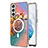 Custodia Silicone Gel Morbida Fantasia Modello Cover con Mag-Safe Magnetic per Samsung Galaxy S21 FE 5G Multicolore