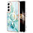 Custodia Silicone Gel Morbida Fantasia Modello Cover con Mag-Safe Magnetic per Samsung Galaxy S24 5G