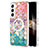 Custodia Silicone Gel Morbida Fantasia Modello Cover con Mag-Safe Magnetic per Samsung Galaxy S24 5G