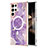 Custodia Silicone Gel Morbida Fantasia Modello Cover con Mag-Safe Magnetic per Samsung Galaxy S24 Ultra 5G