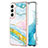 Custodia Silicone Gel Morbida Fantasia Modello Cover per Samsung Galaxy S21 5G Multicolore