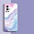 Custodia Silicone Gel Morbida Fantasia Modello Cover per Vivo X70 Pro 5G Lavanda