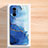 Custodia Silicone Gel Morbida Fantasia Modello Cover per Xiaomi Mi 11X 5G Blu