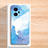 Custodia Silicone Gel Morbida Fantasia Modello Cover per Xiaomi Poco X4 GT 5G Blu