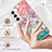 Custodia Silicone Gel Morbida Fantasia Modello Cover S01 per Samsung Galaxy S22 5G