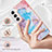 Custodia Silicone Gel Morbida Fantasia Modello Cover S01 per Samsung Galaxy S22 5G