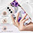 Custodia Silicone Gel Morbida Fantasia Modello Cover S01 per Samsung Galaxy S22 5G