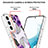 Custodia Silicone Gel Morbida Fantasia Modello Cover S01 per Samsung Galaxy S22 5G