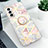 Custodia Silicone Gel Morbida Fantasia Modello Cover S02 per Samsung Galaxy S22 Plus 5G Multicolore