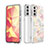 Custodia Silicone Gel Morbida Fantasia Modello Cover S03 per Samsung Galaxy S21 5G Multicolore