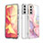 Custodia Silicone Gel Morbida Fantasia Modello Cover S03 per Samsung Galaxy S21 5G Rosa