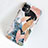 Custodia Silicone Gel Morbida Fantasia Modello Cover S15 per Apple iPhone 11 Arancione