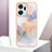 Custodia Silicone Gel Morbida Fantasia Modello Cover Y01B per Huawei Honor X7a Lavanda