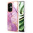 Custodia Silicone Gel Morbida Fantasia Modello Cover Y01B per OnePlus Nord CE 3 5G Lavanda