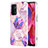 Custodia Silicone Gel Morbida Fantasia Modello Cover Y01B per OnePlus Nord N200 5G Lavanda