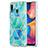 Custodia Silicone Gel Morbida Fantasia Modello Cover Y01B per Samsung Galaxy A20