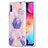 Custodia Silicone Gel Morbida Fantasia Modello Cover Y01B per Samsung Galaxy A30S Lavanda