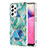 Custodia Silicone Gel Morbida Fantasia Modello Cover Y01B per Samsung Galaxy A33 5G Verde