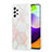 Custodia Silicone Gel Morbida Fantasia Modello Cover Y01B per Samsung Galaxy A52 4G Rosa