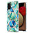 Custodia Silicone Gel Morbida Fantasia Modello Cover Y01B per Samsung Galaxy F02S SM-E025F Verde