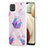 Custodia Silicone Gel Morbida Fantasia Modello Cover Y01B per Samsung Galaxy M12 Lavanda