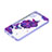 Custodia Silicone Gel Morbida Fantasia Modello Cover Y01X per Samsung Galaxy A03 Core Viola