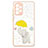 Custodia Silicone Gel Morbida Fantasia Modello Cover Y01X per Samsung Galaxy A73 5G Giallo