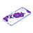 Custodia Silicone Gel Morbida Fantasia Modello Cover Y01X per Samsung Galaxy F42 5G Viola