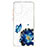 Custodia Silicone Gel Morbida Fantasia Modello Cover Y01X per Samsung Galaxy S20 Plus 5G Blu